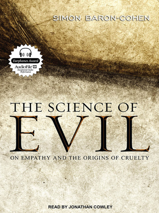 Title details for The Science of Evil by Simon Baron-Cohen - Wait list